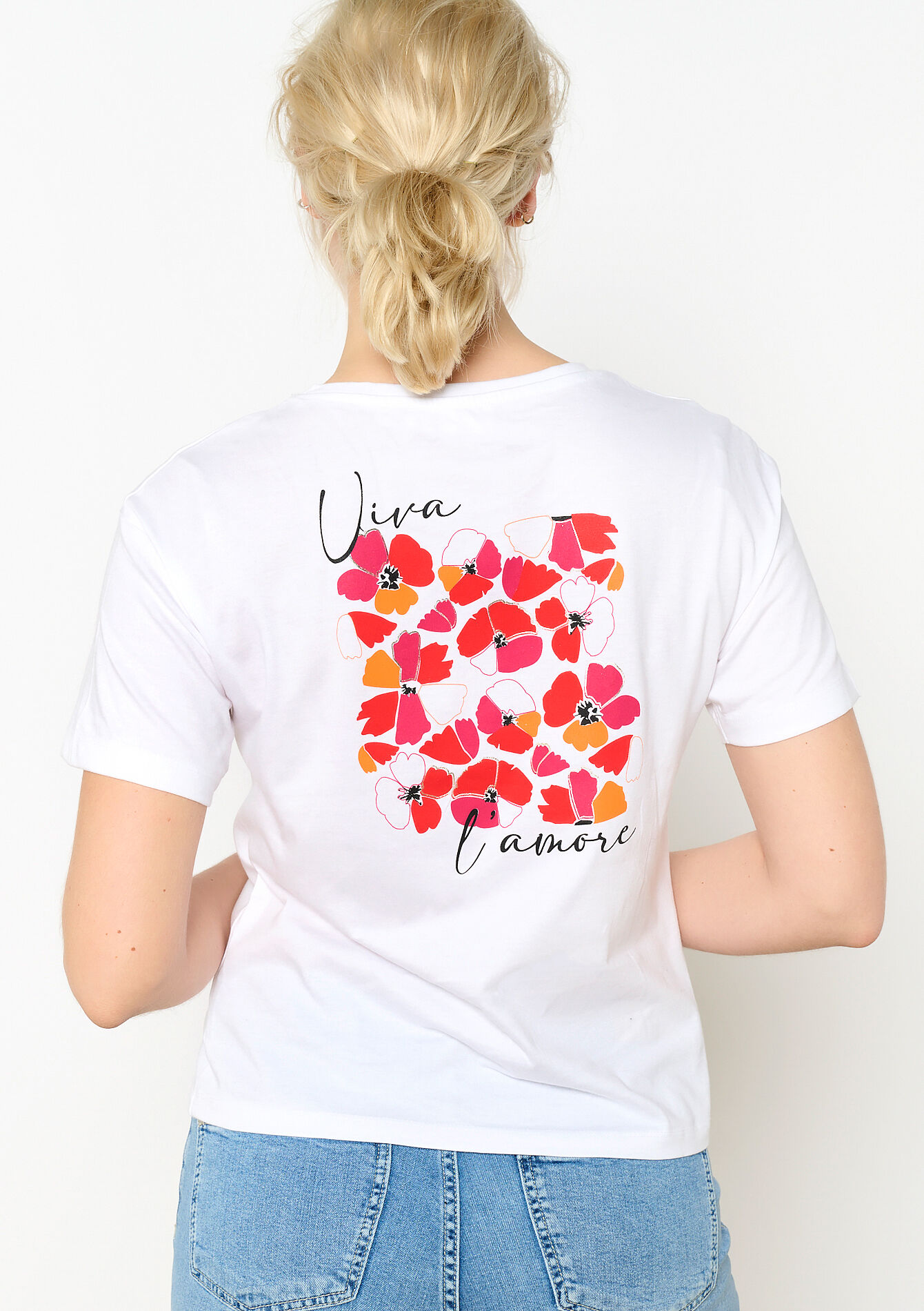 T-shirt avec illustration, T-shirt avec illustration - OPTICAL WHITE - 02301527_1019