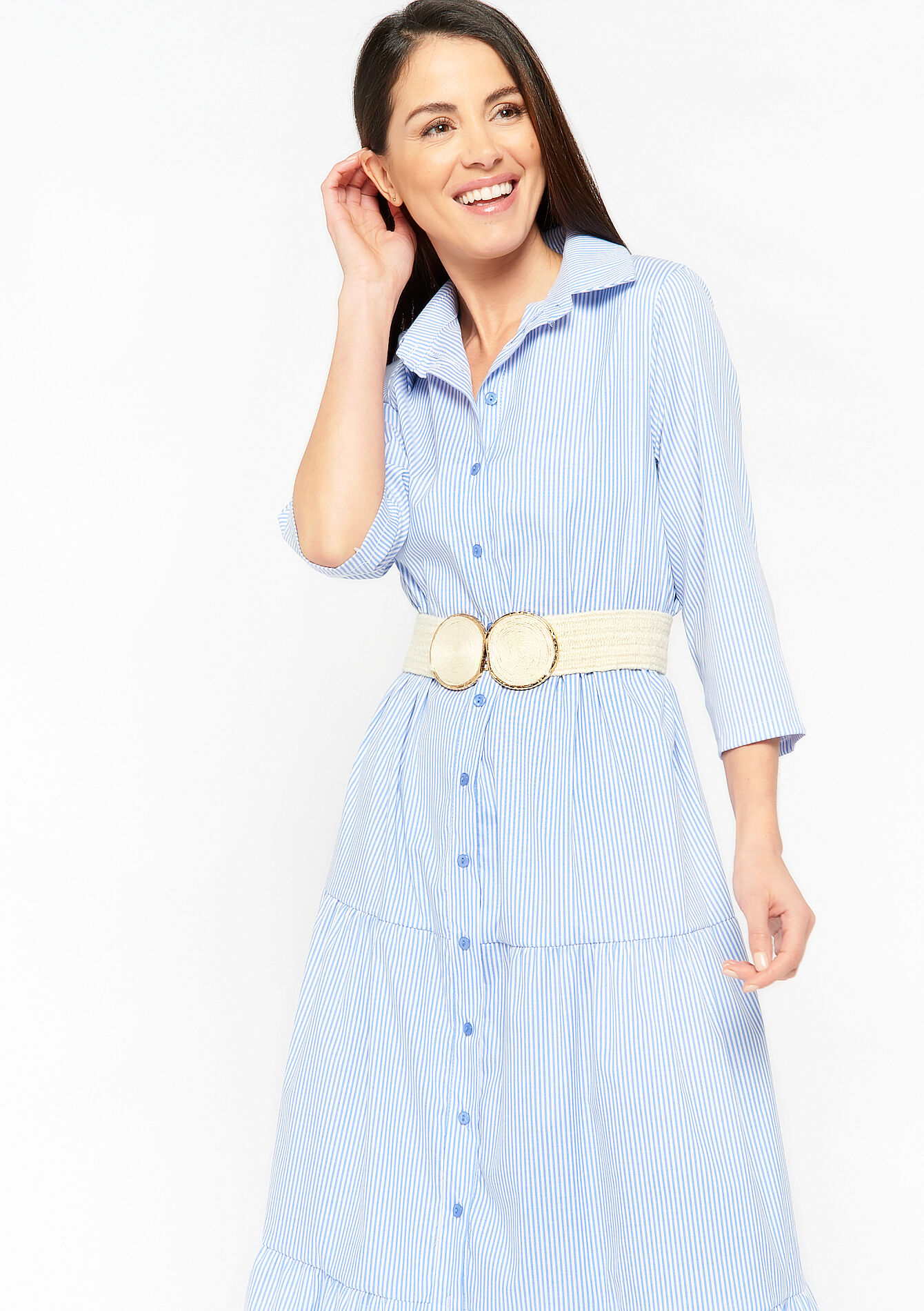 Wicker belt - LT BEIGE - 14001528_2527