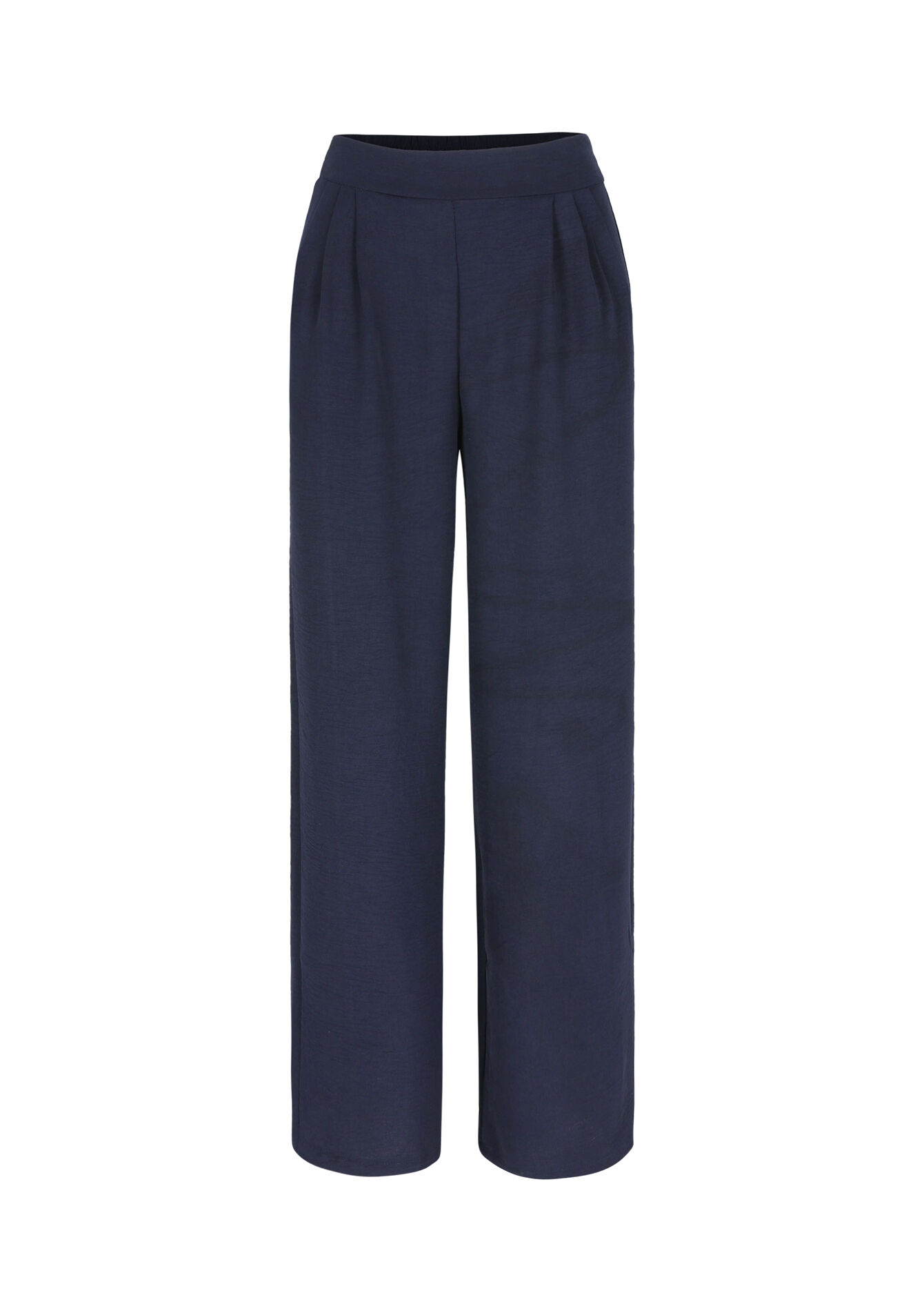 Wide leg trousers, Wide leg trousers - NAVY BASIC - 06600821_2723