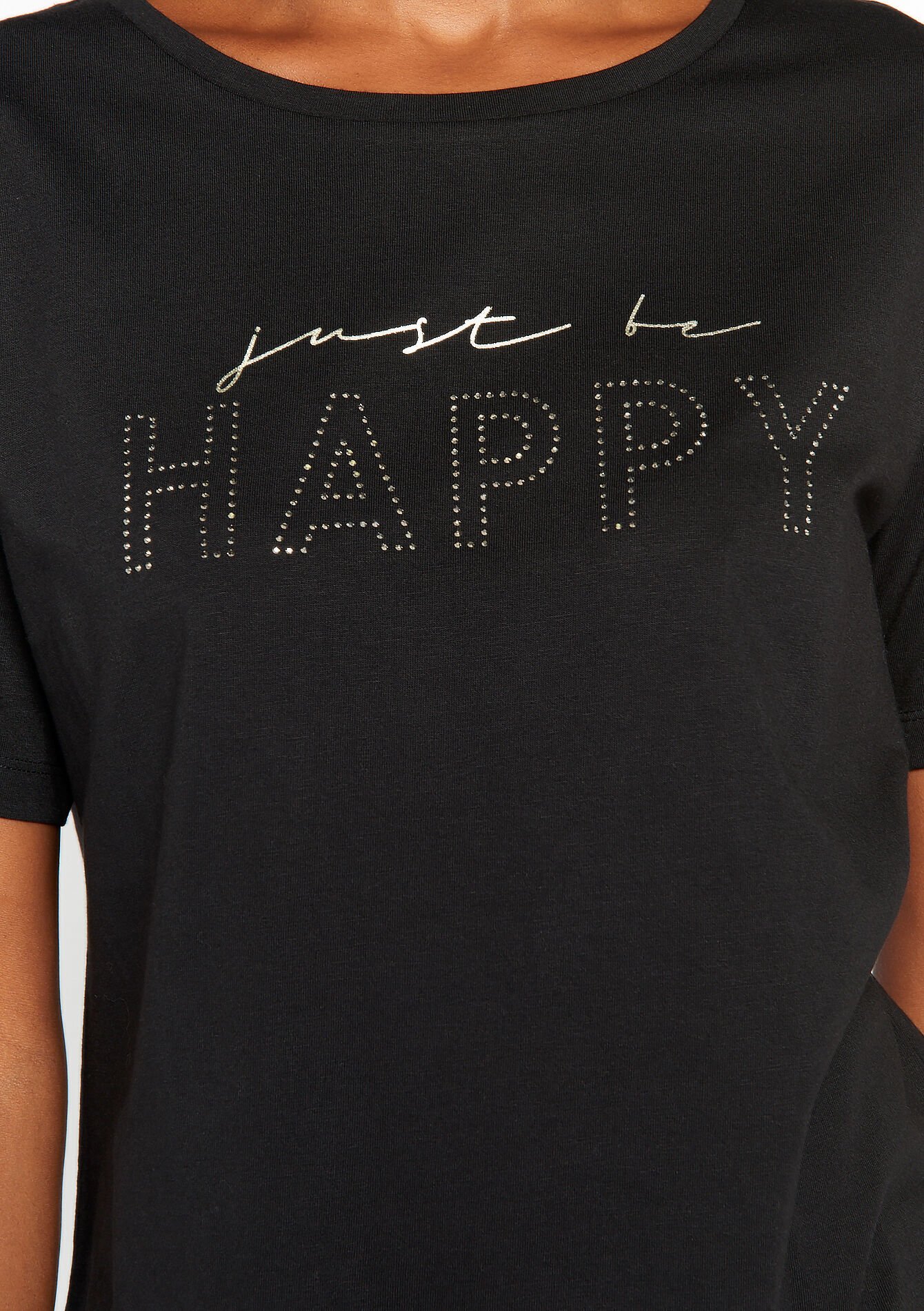 T-shirt with artwork, T-shirt with artwork - BLACK - 1077378