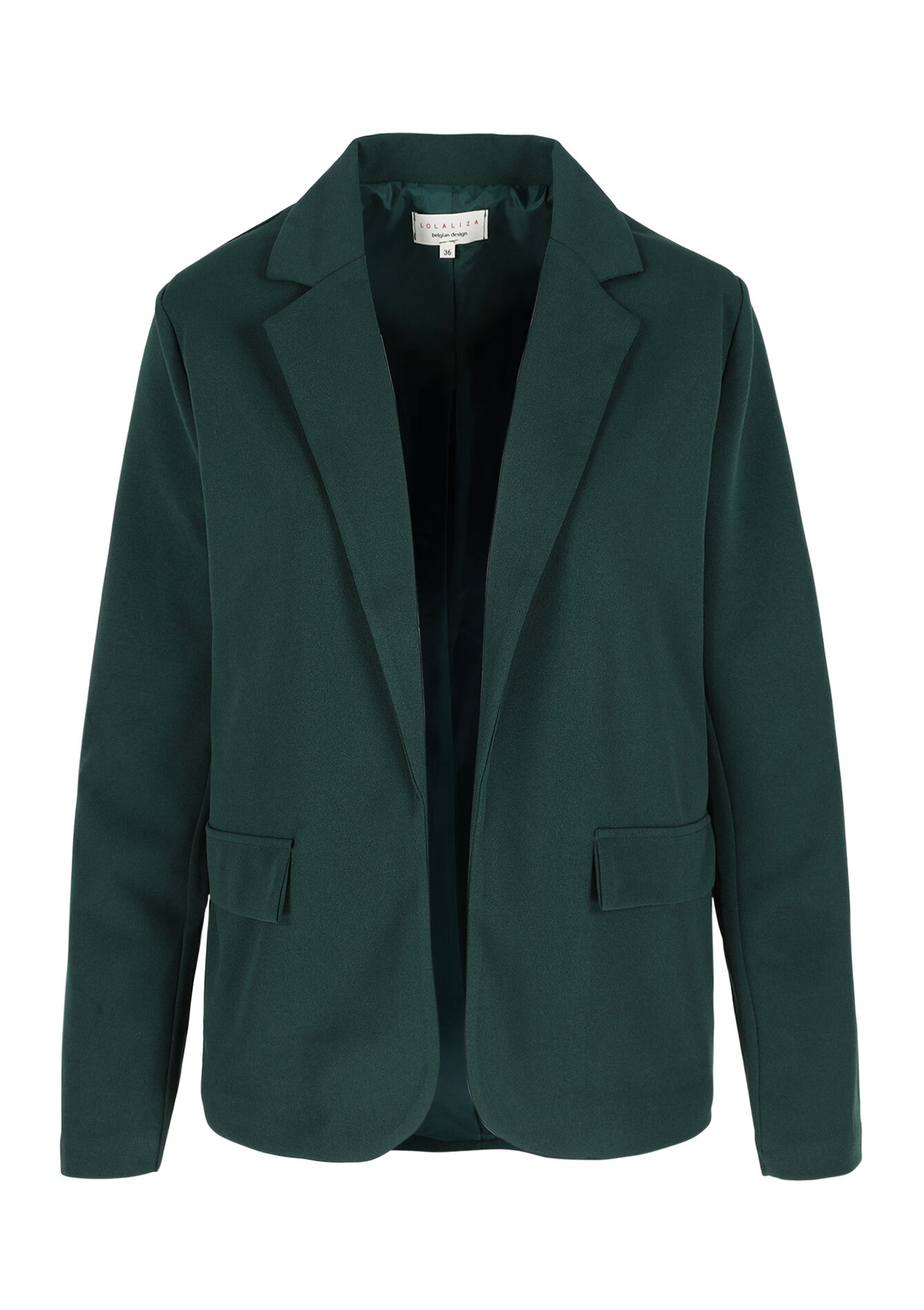 Getailleerde blazer, Getailleerde blazer - GREEN EMERALD - 09101086_4511