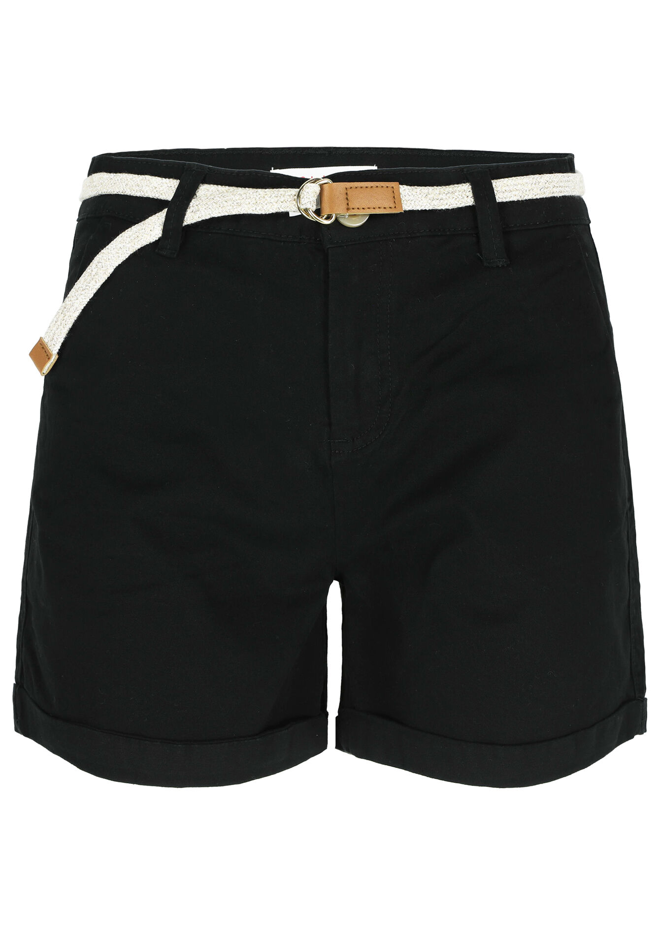 Chino shorts with belt - NAVY BASIC - 06100571