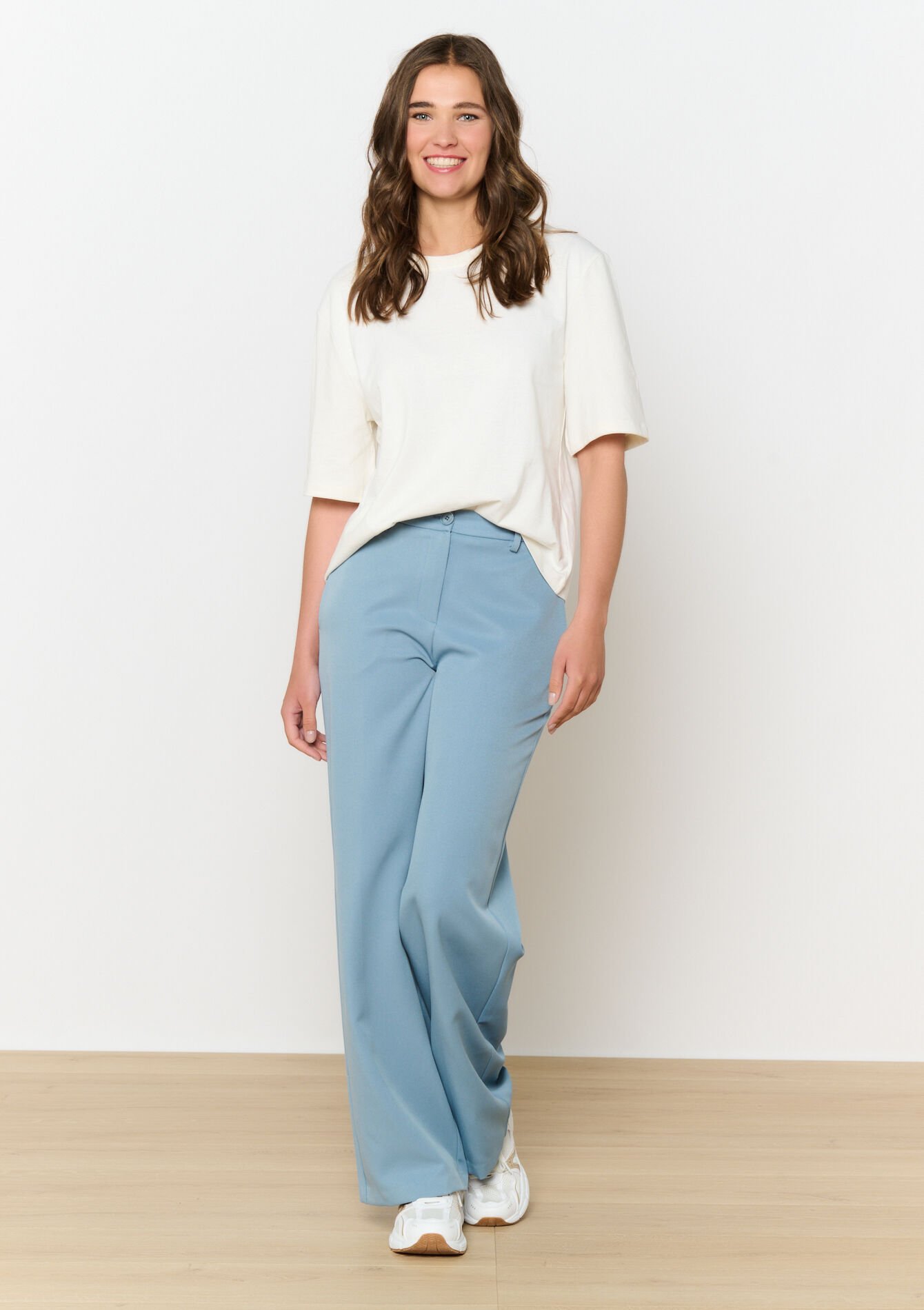 Jersey t-shirt - VANILLA WHITE - 02301709_1013