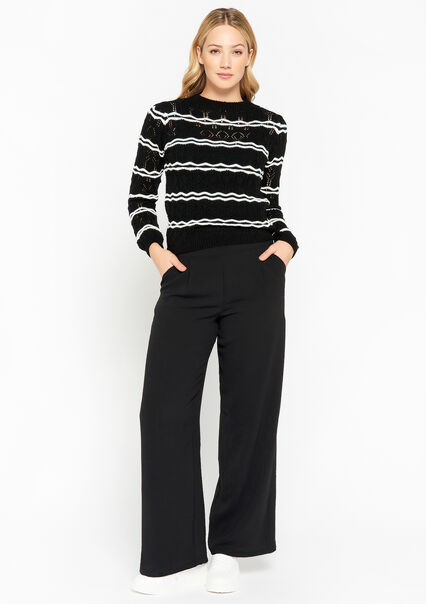 Dressy trousers - BLACK - 06600709_1119