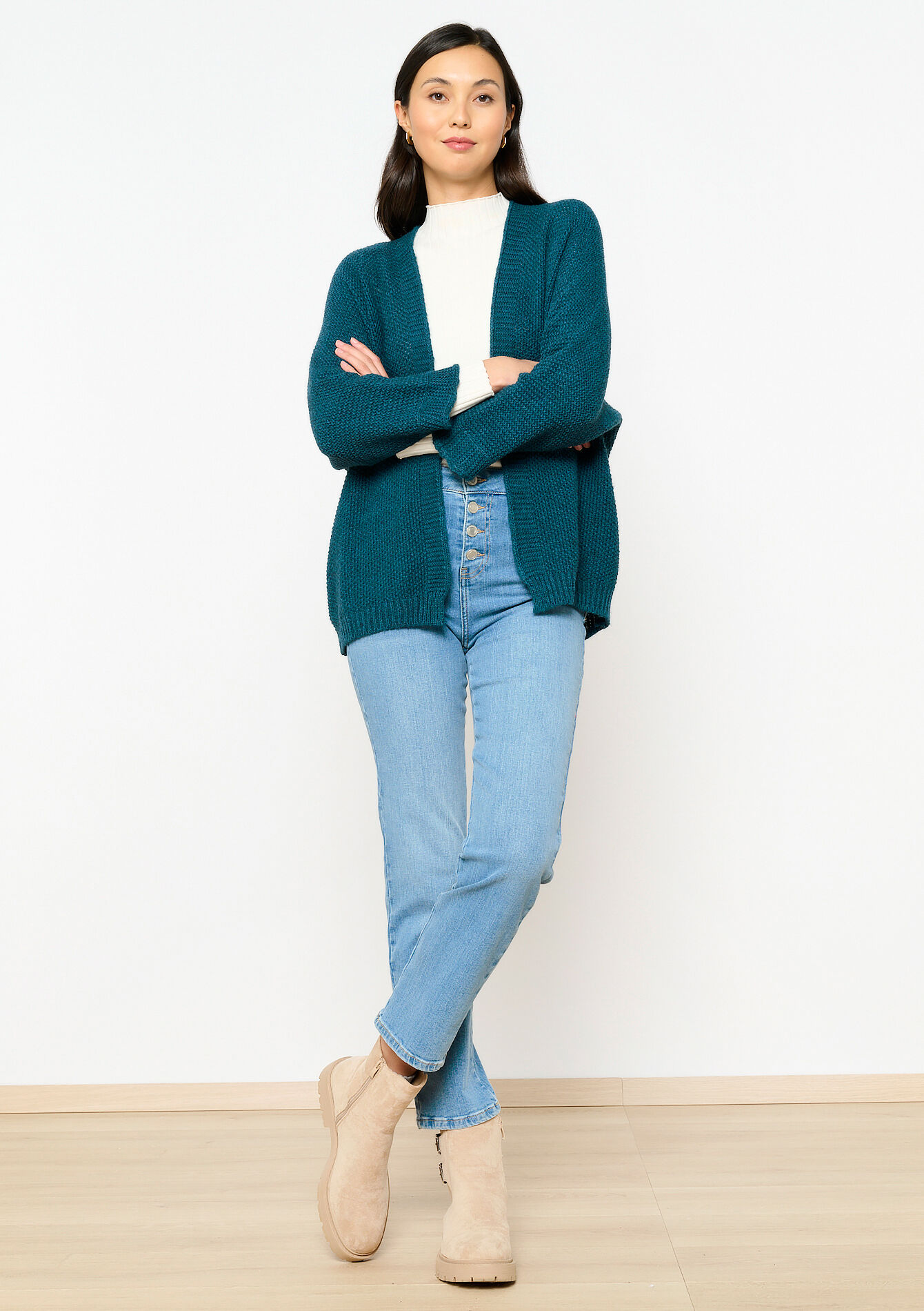 Cardigan en mailles, Cardigan en mailles - BLUE DUCK - 04101080_2922