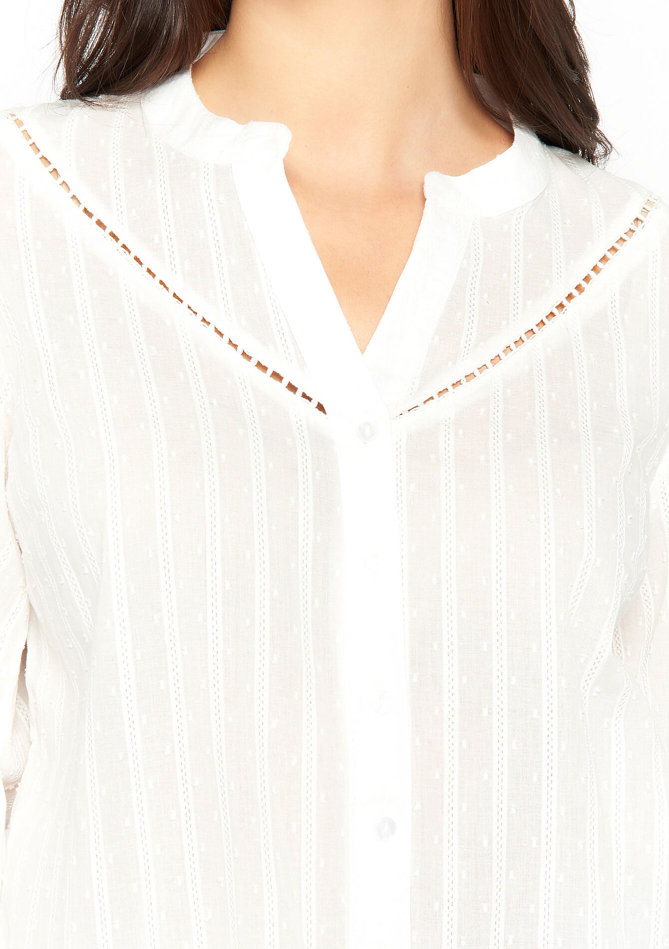 Cotton shirt, Cotton shirt - OPTICAL WHITE - 1062841