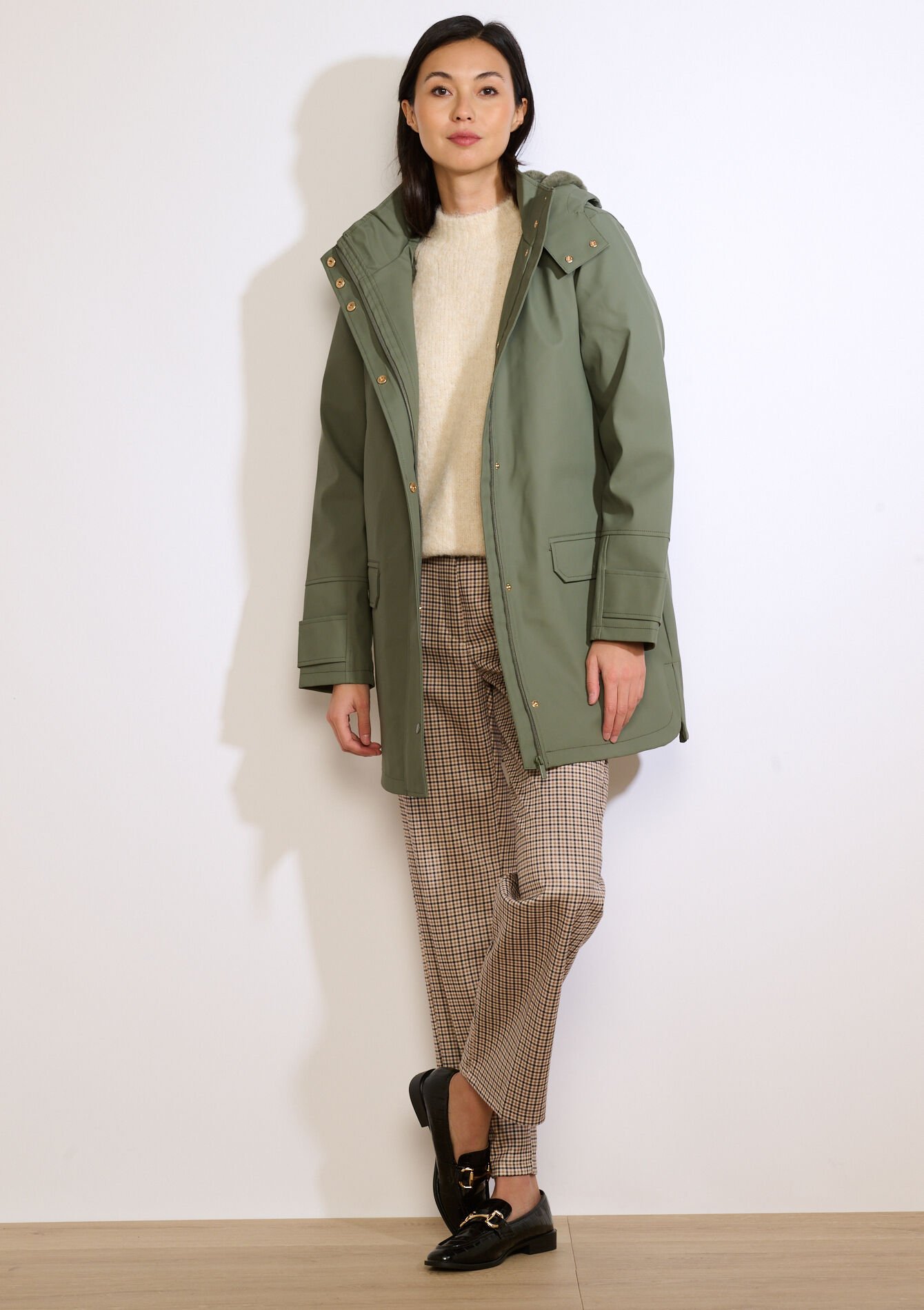 Parka imperméable matelassée, , detail