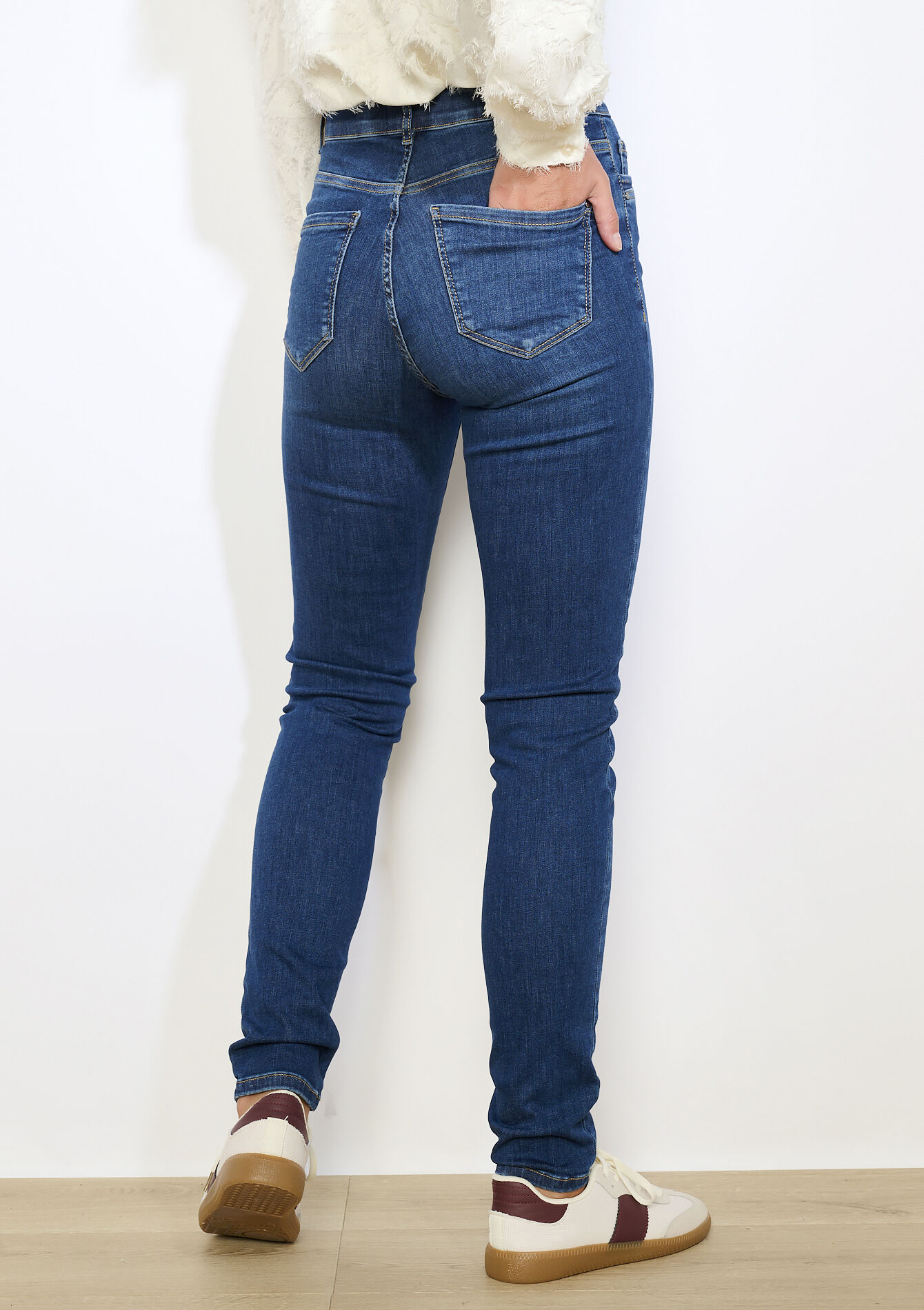 Jean slim multitaille - DARK BLUE - 22000615_0501