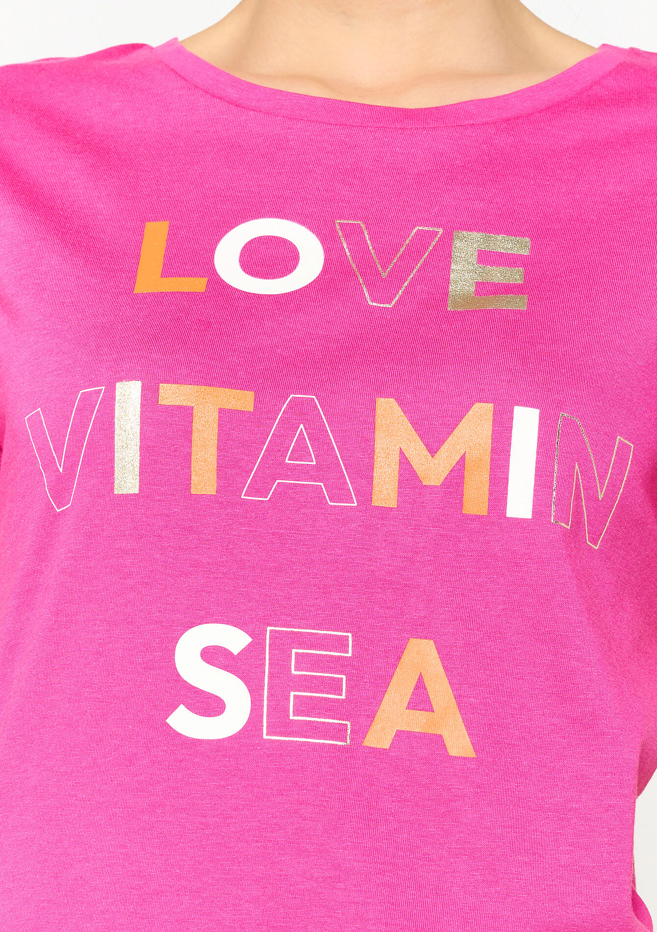 T-shirt with artwork, T-shirt with artwork - FUCHSIA - 02301522_5626