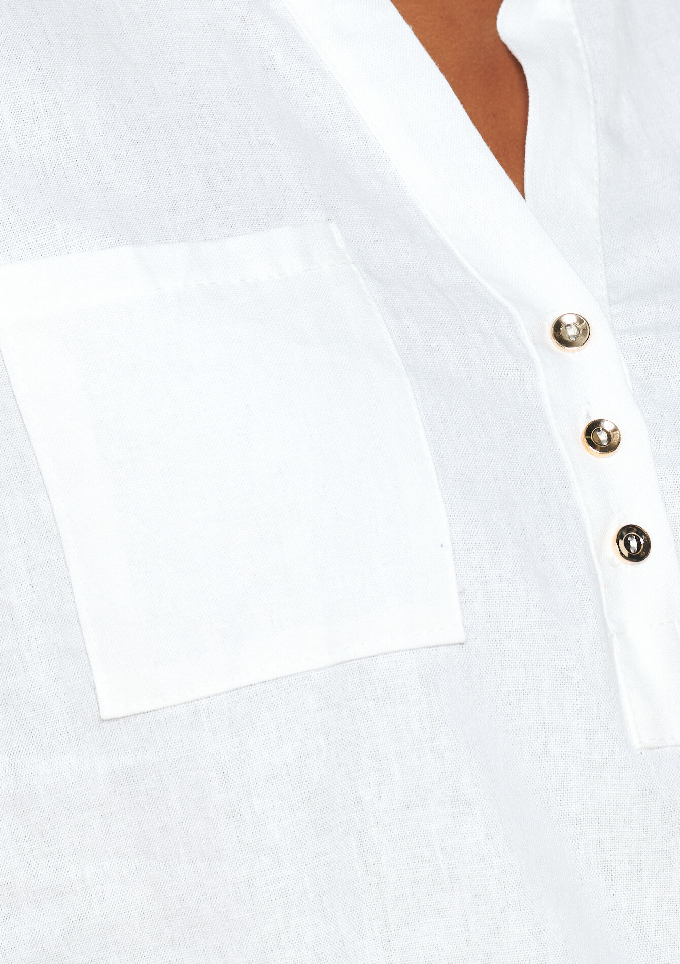 Hemd van linnenmix, Hemd van linnenmix - OPTICAL WHITE - 05702482_1019