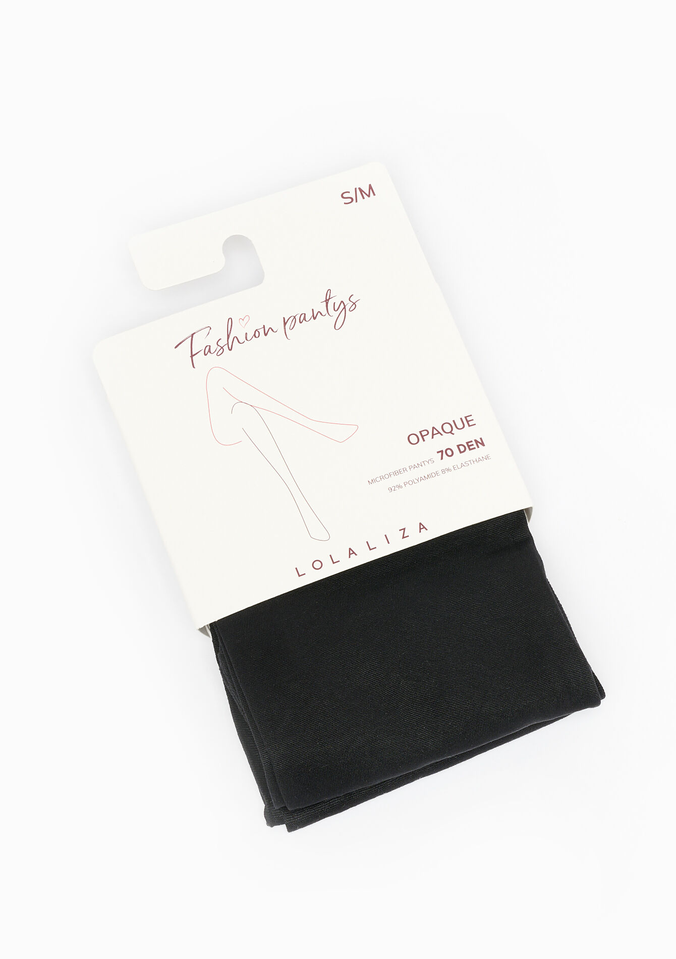 Opaque panty - BLACK - 17002034_1119