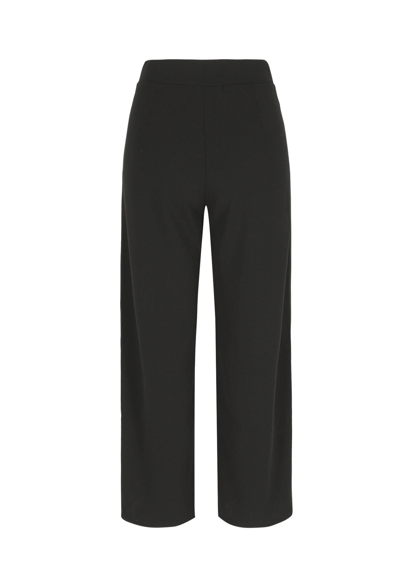Wijde elegante broek - BLACK - 06601100_1119