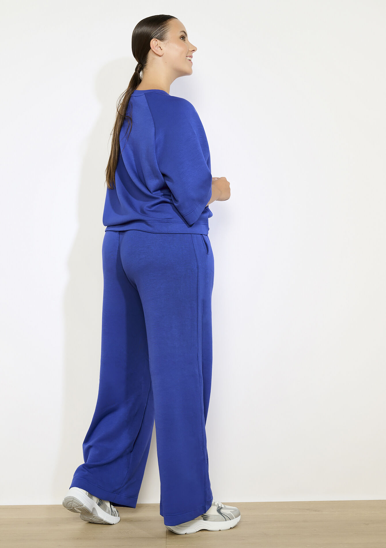 Pantalon de jogging fluide, Pantalon de jogging fluide - ELECTRIC BLUE - 15100374_1619