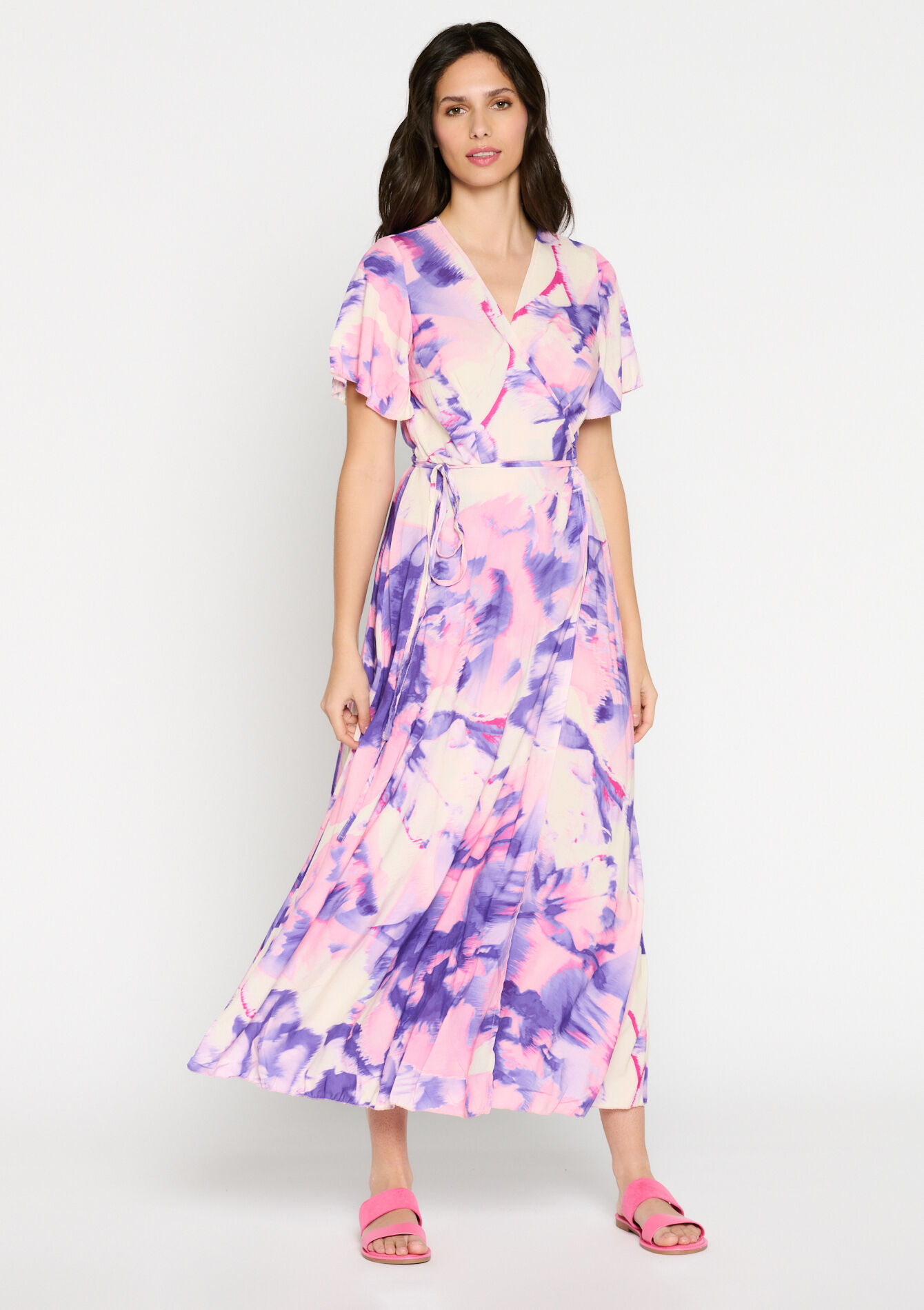 Maxi wikkeljurk, Maxi wikkeljurk - PINK BUBBLEGUM - 08602023_1477