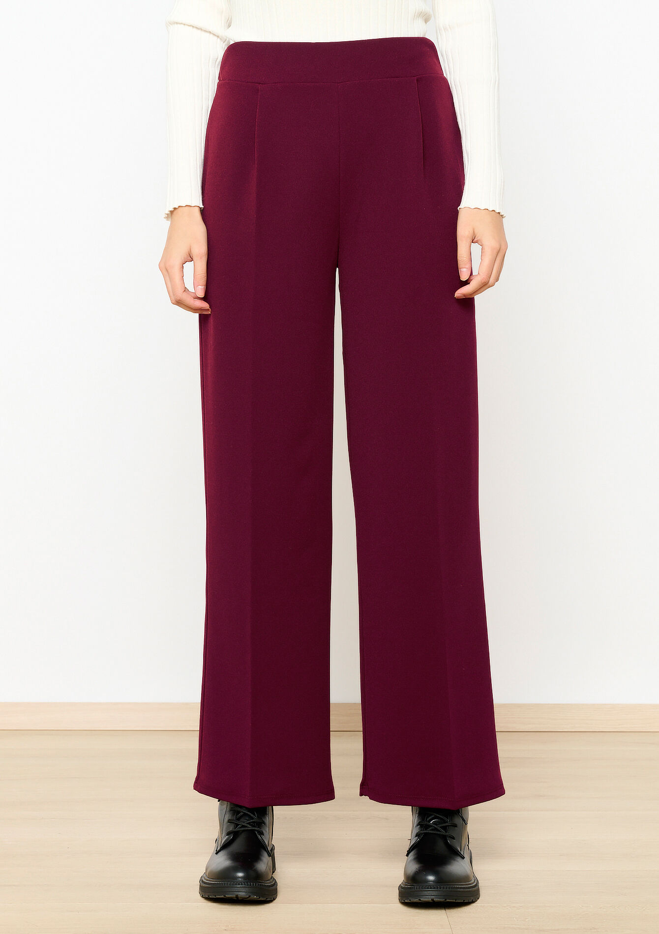 Wijde broek - BORDEAU WINE - 06600785_1467