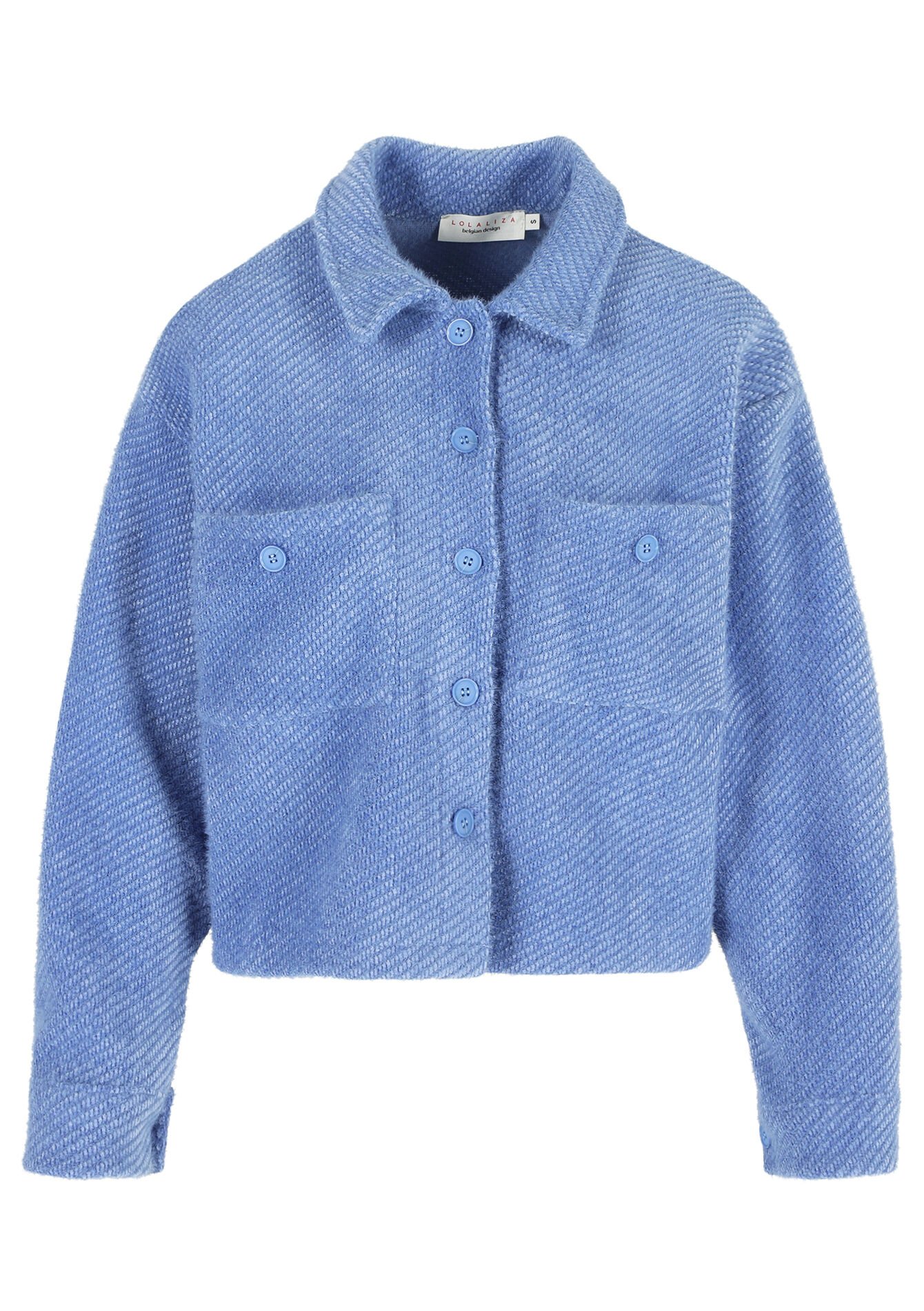 Cropped jasje, Cropped jasje - BLUE FAIENCE - 09101011_1584