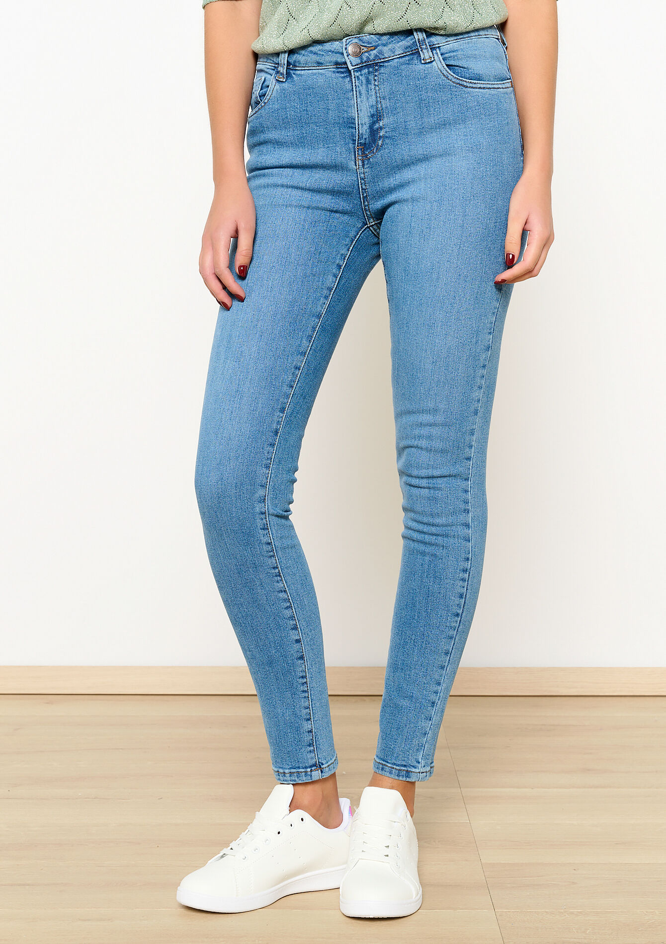 Skinny jeans - MEDIUM BLUE - 22000496_0500