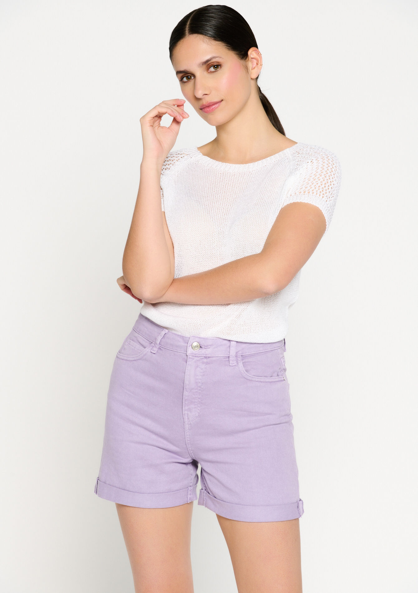 Shorts - LILA LAVENDER - 22000468_1332