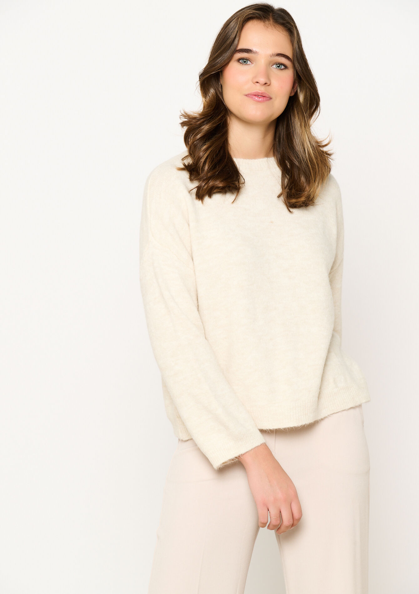 Pull avec manches tombantes , Pull avec manches tombantes - OFFWHITE - 04006775