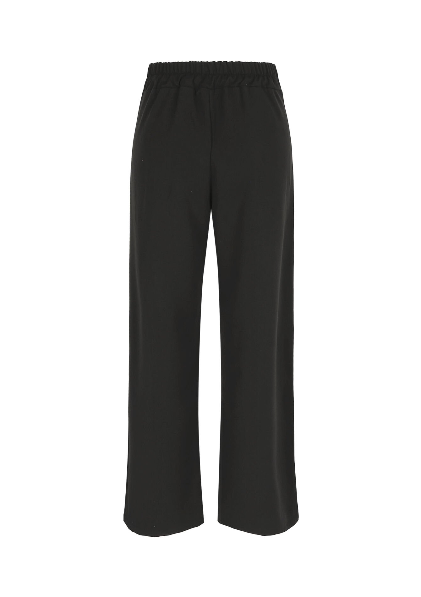 Wijde broek met ceintuur, Wijde broek met ceintuur - BLACK - 06100775_1119