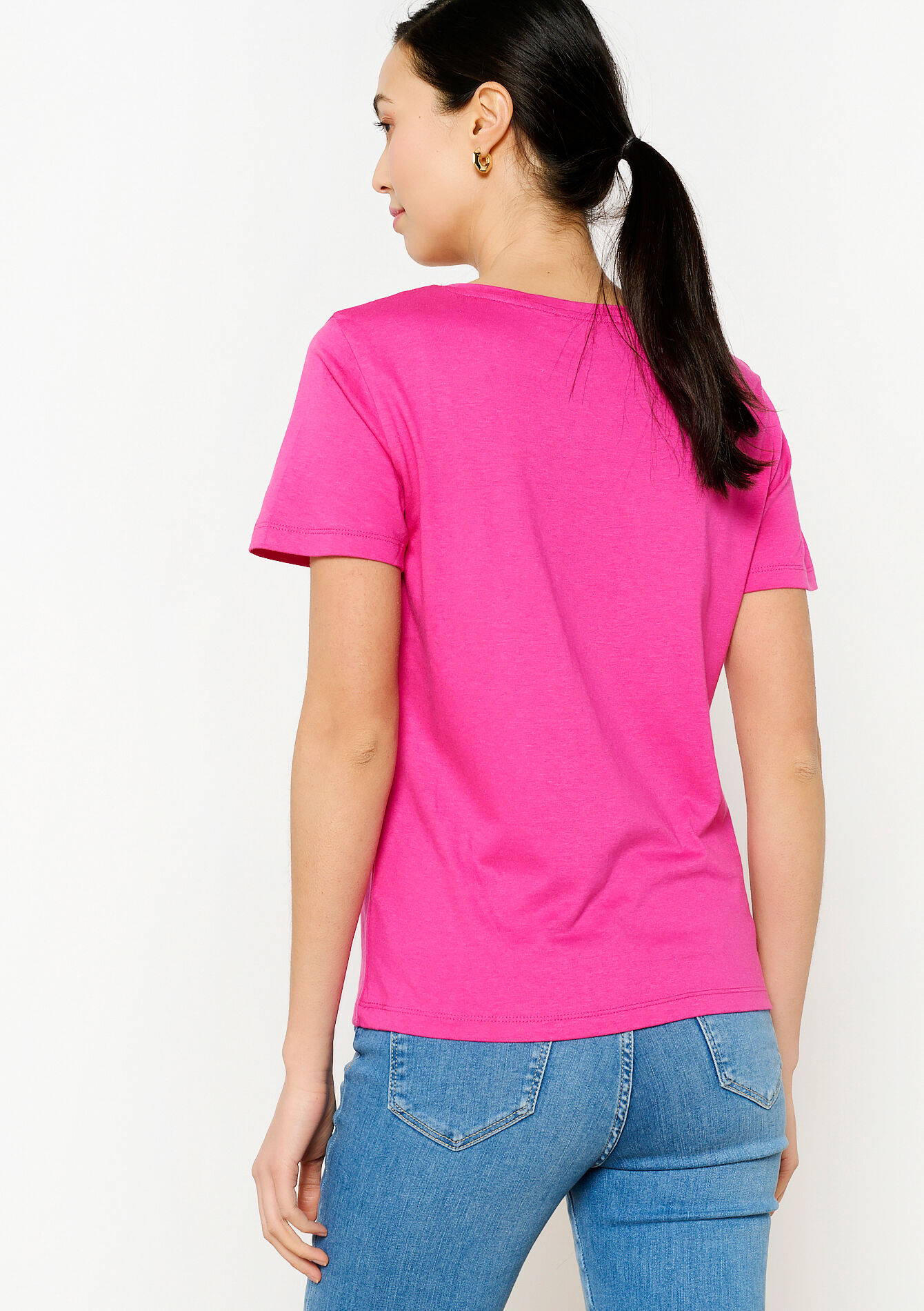 T-shirt with artwork, T-shirt with artwork - FUCHSIA - 02301522_5626