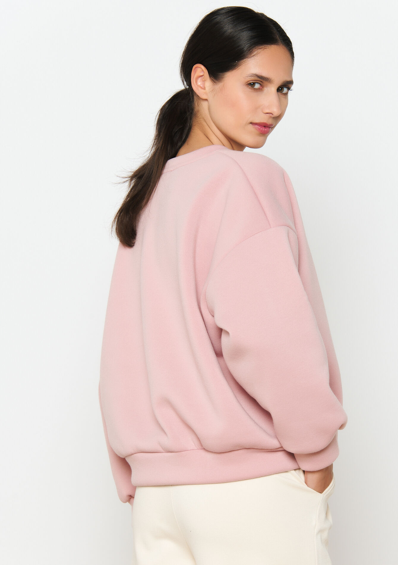 Pull avec grand noeud, Pull avec grand noeud - LIGHT PINK - 03001715_1303