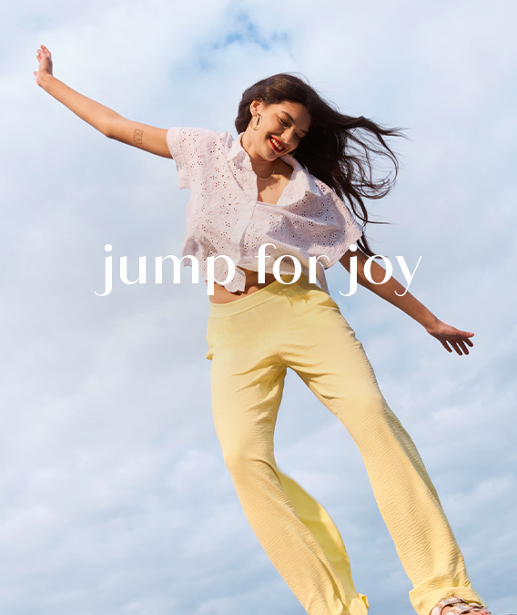 Jump for joy