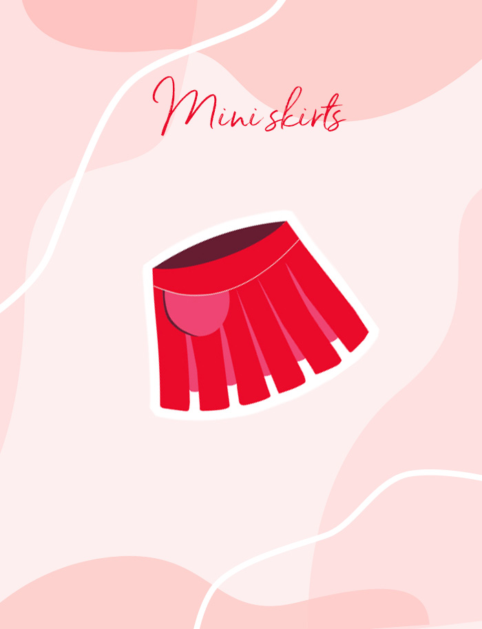 mini skirt 