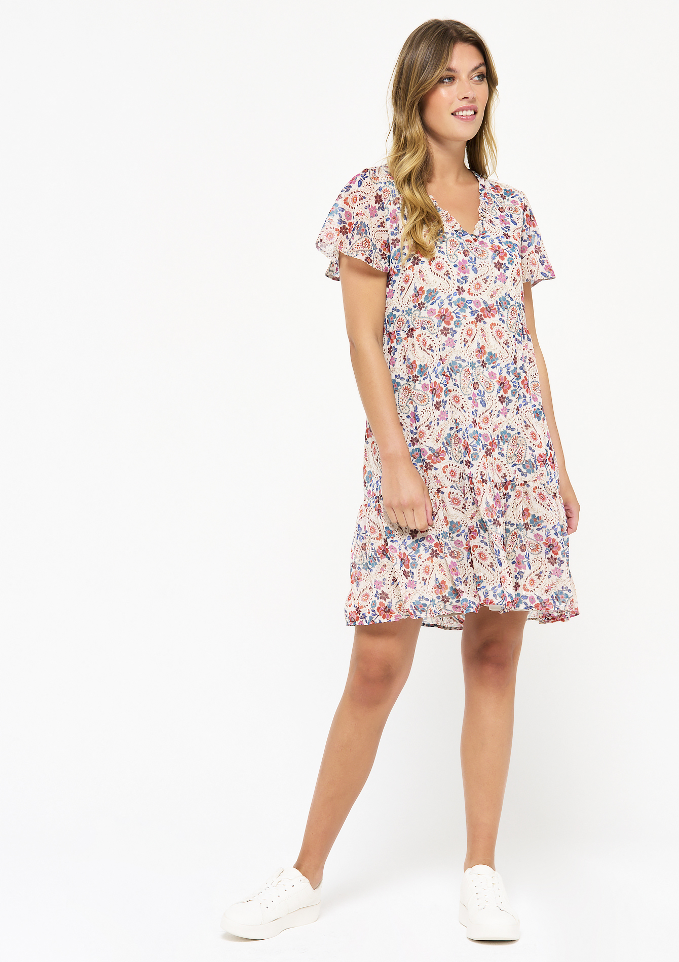 Robe babydoll à fleurs LolaLiza