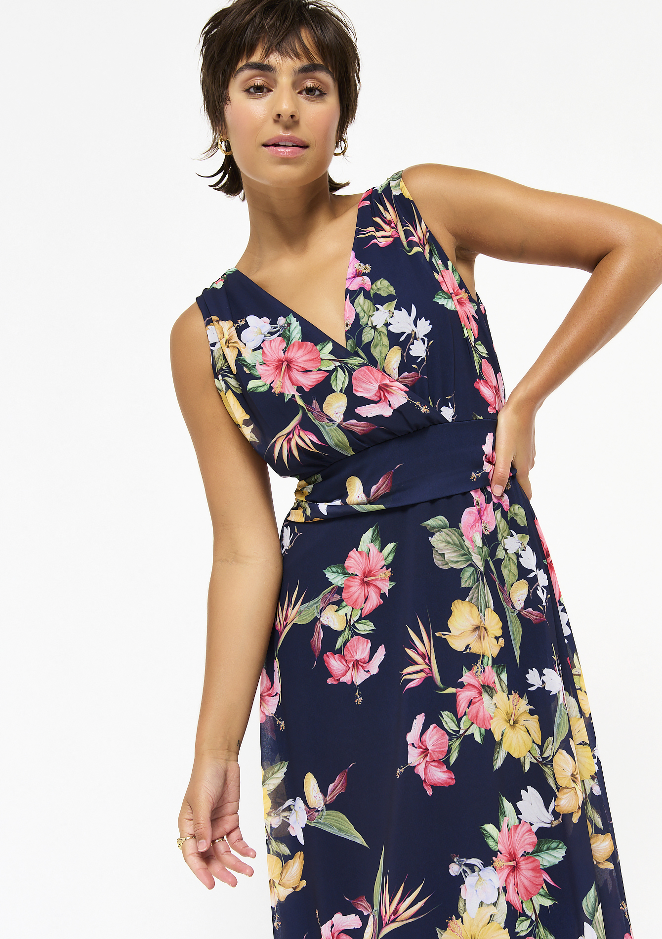 Robe maxi à fleurs LolaLiza