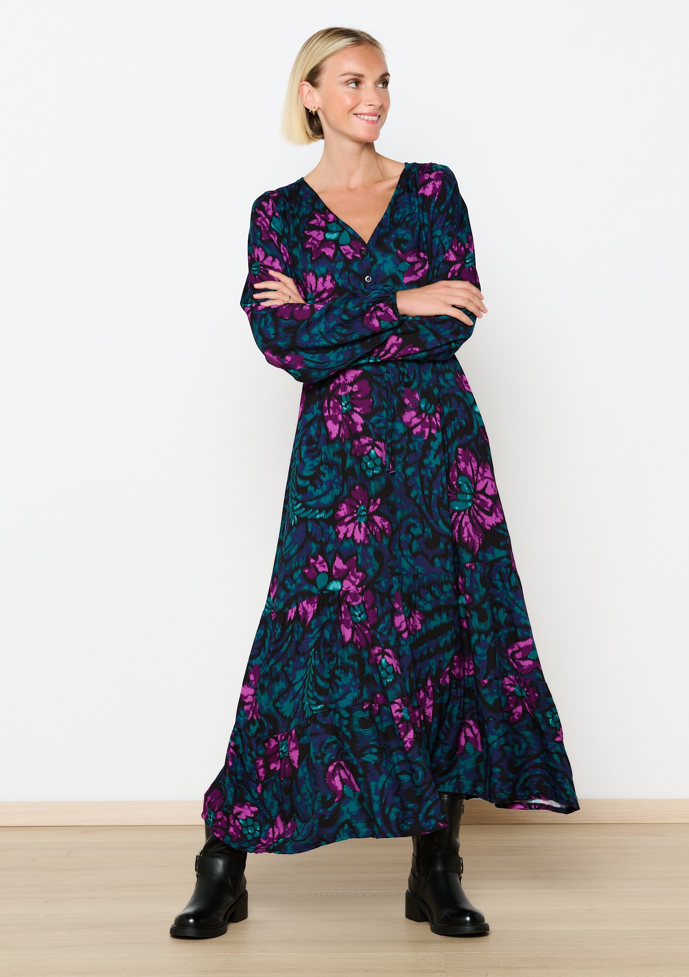 Maxi Lolaliza Robe Fleurie Lola Liza Robe Off 56%