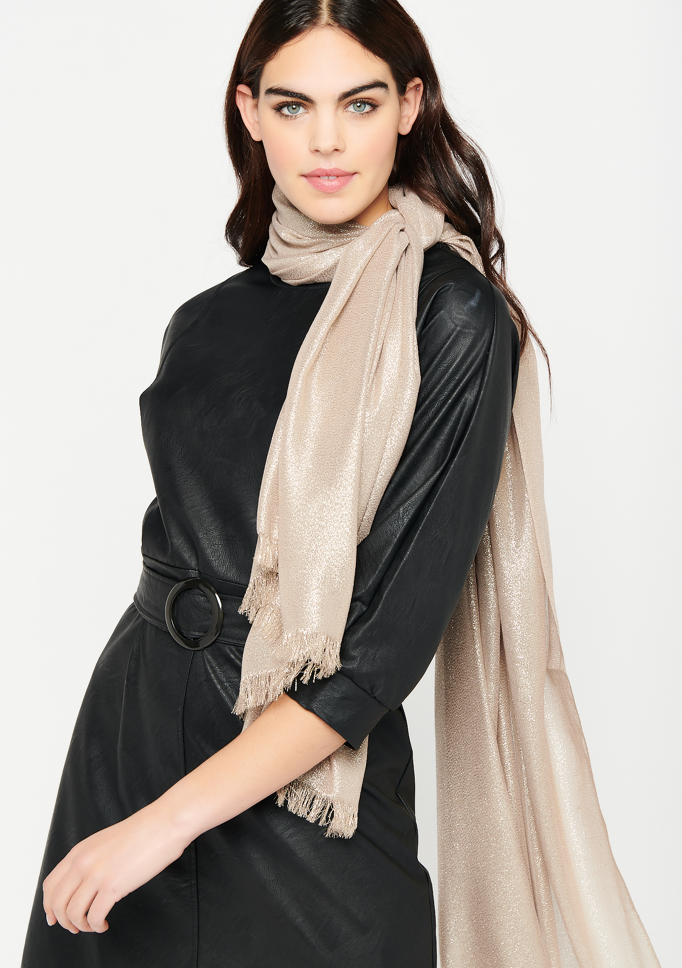 Light lurex scarf LolaLiza