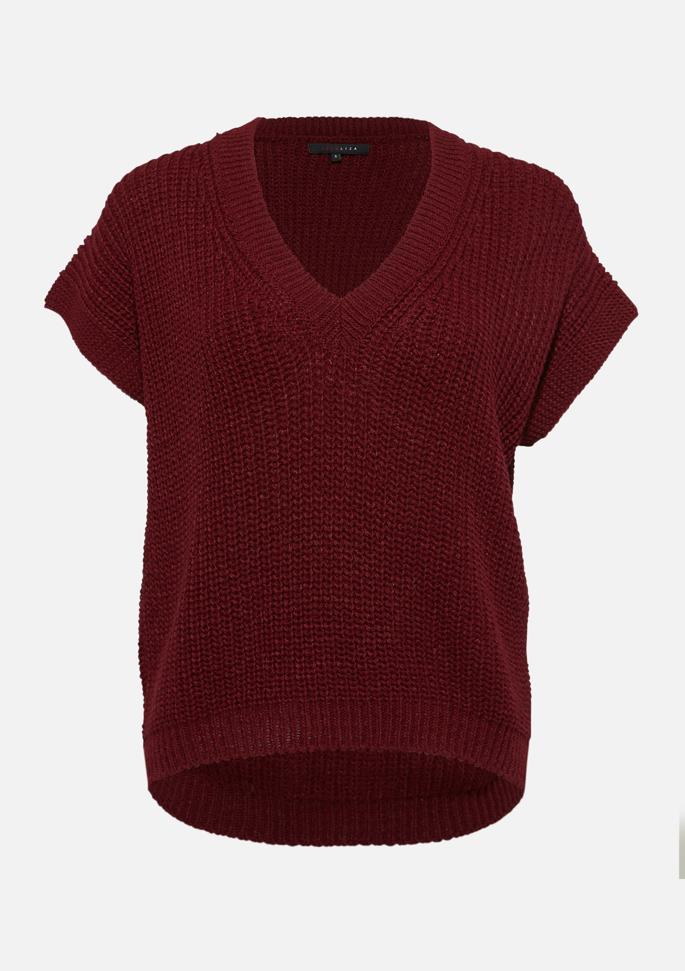 Tank top jumper with small knit pattern LolaLiza