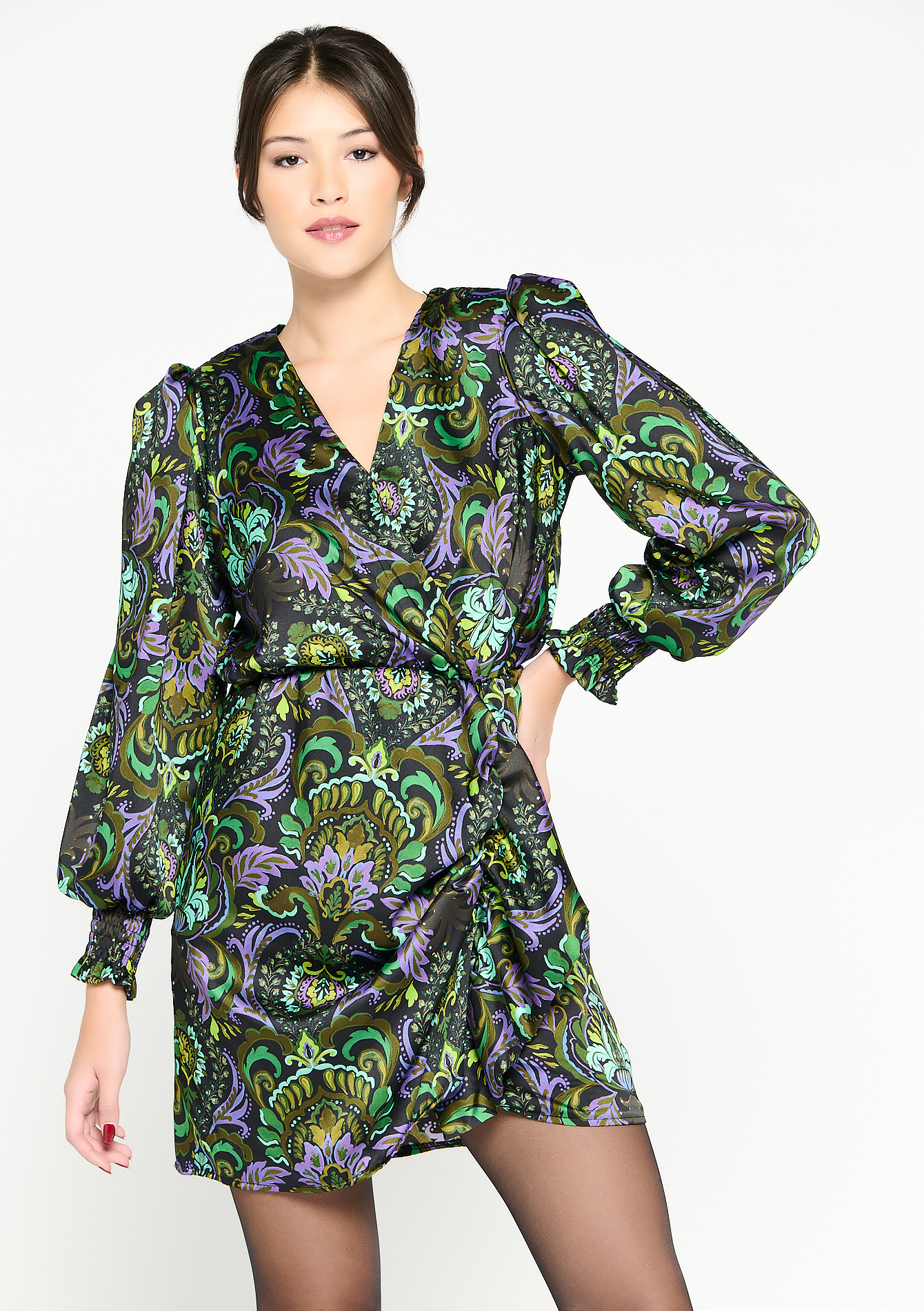 Robe paisley Tiany Kiriloff