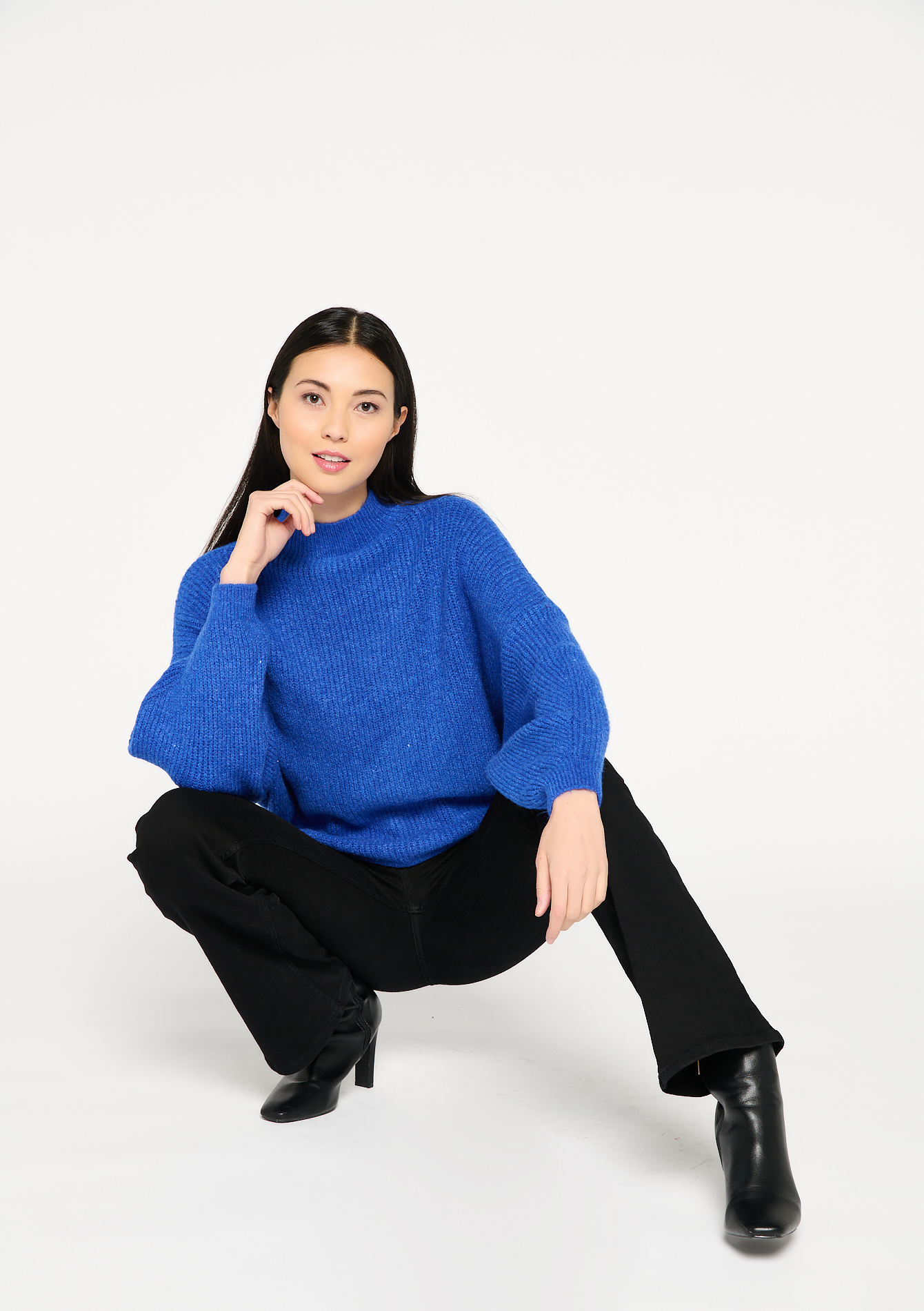 Pull a manches tombantes